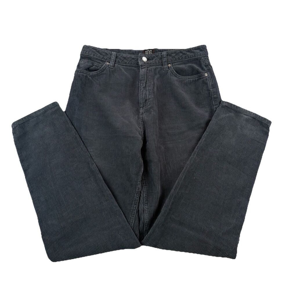 Urban Outfitters BDG Corduroy Pans Mom High Rise Womens 29 Blue Gray 5 Pocket